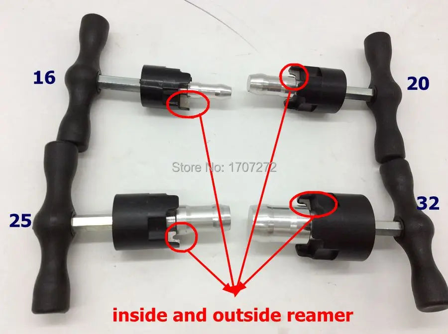 T-CALIBRATOR tool,(4piece/a set) the whole circle of reamer for pex-al-pex pipe