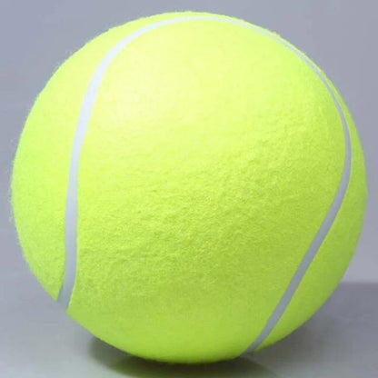 24cm Dog Tennis Ball Pet Chew Toys Big Inflatable Tennis Dog Outdoor Interactive Toy Pet Training Balls Pet Accessories