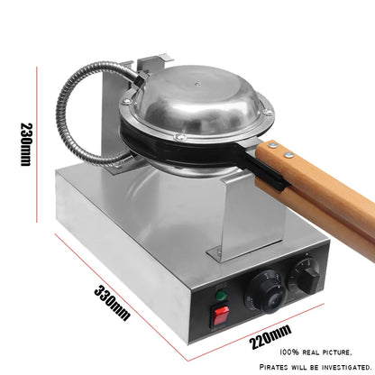 directly factory price Commercial electric 110V 220V Non-stick bubble egg waffle maker machine eggettes bubble puff cake oven