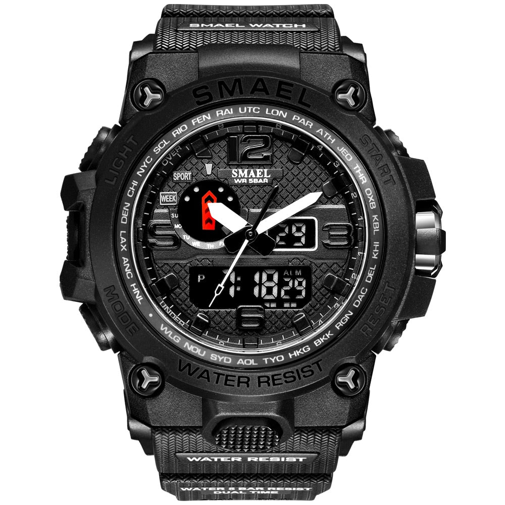 SMAEL 50M Waterproof Wristwatch