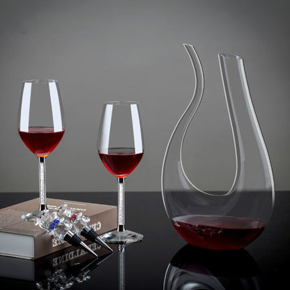 Crystal Wine Decanter Bottle